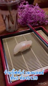 โมเดลซูชิ ข้าวปั้นหน้าปลาเนื้อขาว  (โชว์แล้วขายดี สินค้าไม่เน่าไม่เสีย)