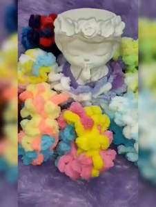 SCRUNCHIE WARNA PELANGI / IKAT RAMBUT ELASTIS BAHAN LEMBUT / CEPOL RAMBUT WARNA WARNI / RAINBOW HAIRTIE / KUW5290
