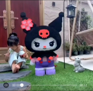 Kuromi Melody Building Block Small Particle Building Block