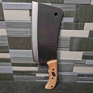 Heavyduty 1kg Cleaver Knife With wooden handle and stainless steel blade