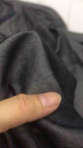 Vải Jean lụa giấy màu xám đậm dày vừa (1m5)may đầm váyáo sơ mi áo kiểu