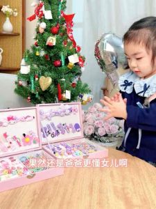 Girls Hair Pin Hair Clip Hair Tie Hair Accessories Gift Set 158pcs 女孩发夹发圈头发饰品礼盒 158pcs