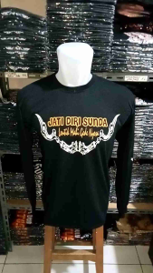 Baju kaos distro pria keren dewasa lengan panjang - MOTIF SILIWANGI BARU - BY. Visell collection389