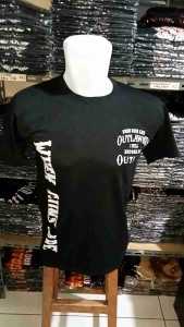 Baju kaos distro pria keren dewasa lengan pendek - MOTIF TENGKORAK MASKER - BY. Visell collection