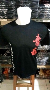 Baju kaos distro pria keren dewasa lengan pendek - MOTIF NAGA MERAH - BY. Visell collection389...