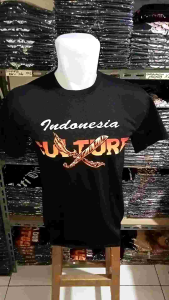 Baju kaos distro pria keren dewasa lengan pendek - MOTIF KUJANG SUNDA - BY. Visell collection