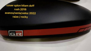 Cover Spion Mobil Avanza / Xenia / Veloz 2022 Hitam Doff GR Sport