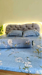 bộ ga thun lạnh hàn quốc 4 món mềm mát set ga thun lạnh mềm MÁT