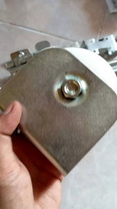 Roda Pagar Pintu Besi Nylon 10cm | Roda Gerbang Nilon Anti Berisik