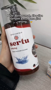 SERTU Liquid Clay Soap 450ml Sertu Mughallazah Multi-purpose Clay Soap