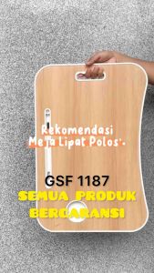 MEJA LAPTOP Meja Lipat POLOS Meja Belajar Portable Serbaguna Meja Kerja GSF 6135