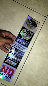 Stiker Hologram & Stiker 1 Lembar: Desain Unik & Berkualitas