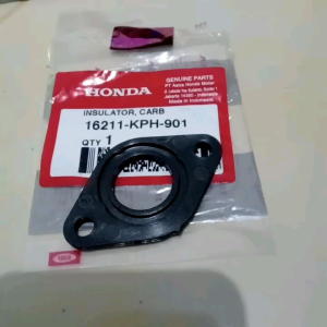 Pemilihan & Penggunaan Paking Fiber Insulator Carb Karburator Kharisma Supra X 125 Win Kirana Blade Revo 110 Grand Legenda Original Honda 16211KPH901