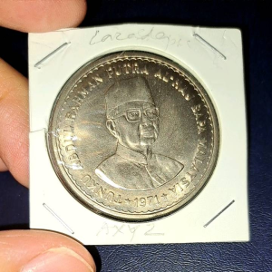 1971 Malaysia Commemorative Coin 5 Ringgit UNC