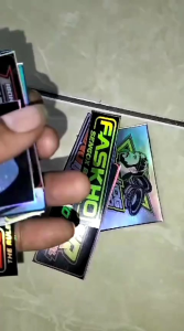 STIKER SOUND MINIATUR ISI 32 PCS BAHAN HOLOGRAM
