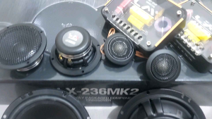 Speaker Split 3 Way LM AUDIO LX-236MK2 Component Set Crossover Mobil LX236Mk2 LX 236MK2 236 MK2 MK 2