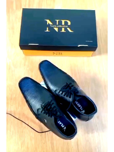 Sepatu Pantofel Pria Full Kulit Formal Kasual Slip On