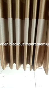 GORDEN BLACKOUT PELANGI MEWAH TERBARU HORDENG PINTU DAN JENDELA TIRAI MINIMALIS