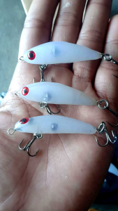 Umpan Lure Hampala 5cm 6g: Swimmer Casting & Umpan Pancing Mancing Minow