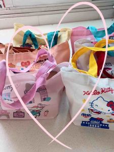 Taiwan Super Cute Hello Kitty oxford cloth Bag/ Lunch Bag (SG Stock)