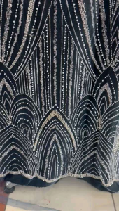 Bahan Tile Payet Italy & Batu Suaroskin: Harga Per Setengah Meter