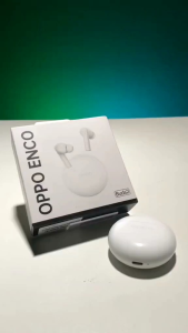 OPPO Original Enco Buds/Enco Buds2 W15/Enco Air 24Hr Battery Life IP54 Water Resistant Low-Latency Game Mode All-Day Music