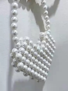 Tas Manik Love | Mini Love Beaded Bag | Love Pearl Bag | Tas Mote Lucu | Tas Mutiara by dhialova