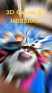 Kids Carpet - 3D Carpet Cartoon 120x180 Karpet Budak - Bedroom Carpet 3D– GULUG Packing