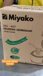 Rice Cooker Miyako PSG 607 Mini 0.6 Liter Original