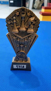 Chess Trophy 5711A resin ceramic 28 cm height