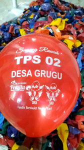 balon sablon ultah custom logo nama ultah