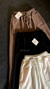 Celana Terlaris Kulot Knit Panjang Hornet Premium & Bumil