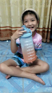 2 ลิตร กระบอกน้ําขนาด