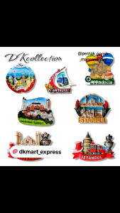 MAGNET ISTANBUL oleh oleh magnet kulkas TURKEY tempelan kulkas turki