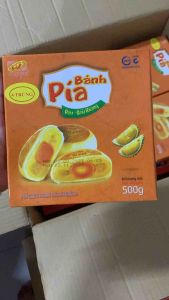 Pía 500g 4Trứng Tân Huê viên (1 hộp 1cái lớn)