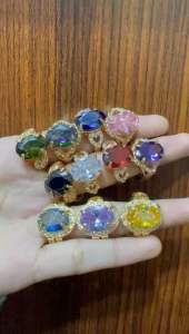 FASHION WANITA CINCIN BATU AMERICAN DIAMOND 10x14mm