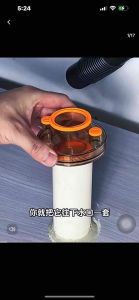 厨房下水管三头通防返臭神器洗菜盆洗碗机净水器管道密封圈转接头