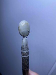 24601-ĐÁ SAPHIA XÁM TRẮNG (THIÊN NHIÊN) không xử lý