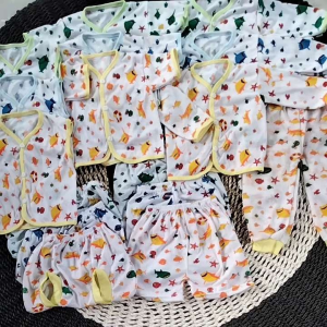 pakaian bayi 0 sampai 6 bulan 18 pcs terbaru baby shark