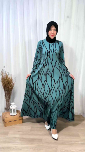 Gamis Jersey Lemonskin 1589