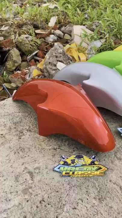 Slebor Depan Ninja R Ninja 150 R, Spakbor Depan Ninja RR Old Universal pnp CB megapro Tiger GL, Selebor Depan Ninja R, Slebor Ninja 150 R, Sepakbor Ninja RR, Spatbor Ninja R bahan tebal standar original