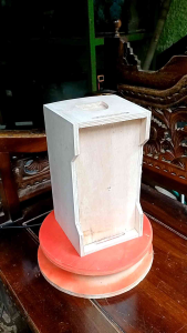 box speaker array 5in +lubang tuwiter AX 65 kotak bahan 9mm