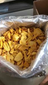 Mít Sấy Giòn Nguyên Miếng Mít Sấy Đà Lạt Hàng Xuất Khẩu túi 500gram