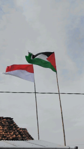 bendera palestina kecil 90x60 cm