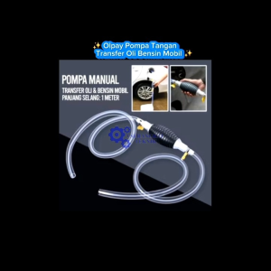 Olpay Pompa Tangan Transfer Oli Bensin Mobil Oil Extractor 1M - NC02 - Black