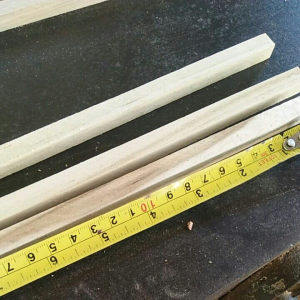 kayu Tiang sangkar panjang 55cm isi 12pcs Jati