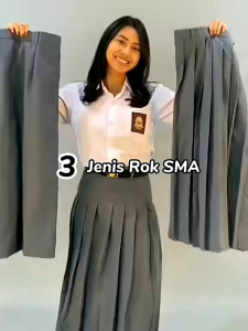 SERAGAM Rok rempel full/fantastis/SD dan MI