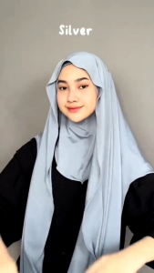 Pashmina Inner Jersey Oval Menutup Leher |Hijab Pasmina instan jersey Menutup Leher | Pashmina Inner Menutup Leher Jersey Premium | Pashmina Instan Terbaru