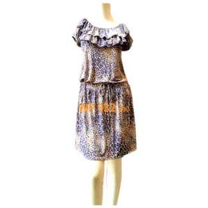 ชุดเดรส WCR ผ้ายืดเกาหลี Free size WP 932