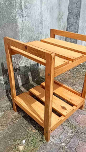 Rak galon air 2 suaun rak microwave dispenser Serbaguna real pick